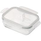 Borosilicate Glass 990ml Food Storage with Vented Lid Clear