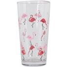 Flamingo Pink Tumbler Glass Pink