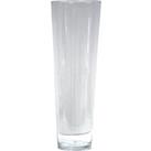 Tall Glass Lily Vase Clear