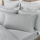 Hotel Cotton 230 Thread Count Sateen Standard Pillowcase Pair Grey