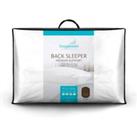 Back Sleeper Pillow White