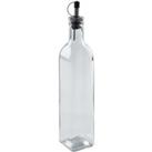 Dunelm 500ml Oil Bottle Clear