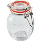 Dunelm 120ml Glass Spice Jar Clear