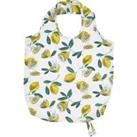 Lemons Packable Bag Yellow, White and Green