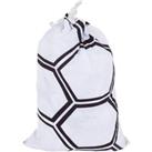 Honeycomb Drawstring Bag White/Black