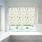 All Over Green Tree Blackout Roller Blind Grey and Green