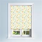 Blue Zoo Friends Blackout Roller Blind Blue, Grey and Yellow
