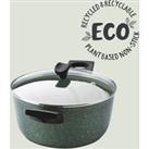 Prestige Eco 4.5L Non-Stick Stock Pot Green