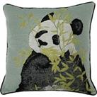furn. Pandas Green Cushion Green