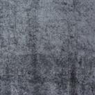 By the Metre Classic Velvet Fabric Grey