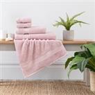 Blush Egyptian Cotton Towel pink