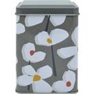 Elements Lena Metal Kitchen Canister Grey/White