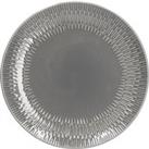 Zen Grey Stoneware Dinner Plate Grey