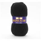 Hayfield Bonus DK Black Wool Black