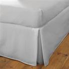 Fogarty Cooling Cotton Fitted Valance Sheet Silver
