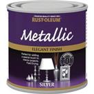Rust-Oleum Silver Metallic Paint 250ml Silver