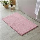 Ultimate Vintage Pink 100% Recycled Polyester Anti Bacterial Bath Mat Pink