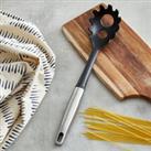Professional Spaghetti Server with Portion Measure Silver/Black