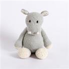 Andy Hippo Grey Knitting Kit Grey