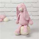 Wool Couture Mabel Bunny Knitting Craft Kit Pink