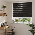 Day and Night Black Daylight Roller Blind Black