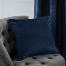 Recycled Velour 45x45cm Cushion Blue
