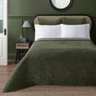 Dorma Genevieve Green Bedspread Green