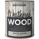 Rust-Oleum White Smoke Matt Weathered Wood Paint 750ml Grey