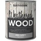 Rust-Oleum Ash Grey Matt Weathered Wood Paint 750ml Grey