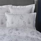 Dorma Purity Botanical 100% Cotton Oxford Pillowcase Pair grey