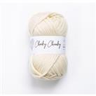 Wool Couture Pack of 6 Cheeky Chunky Yarn 100g Balls Cream