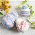 Wool Couture Easter Egg Crochet Kit blue