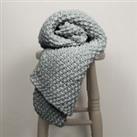 Louis Baby Blanket Knitting Kit Grey