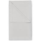 Pure Cotton Flat Sheet Silver