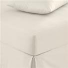 Pure Cotton Fitted Sheet Cream
