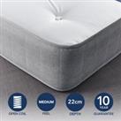 Fogarty Just Right Extra Comfort Open Coil Mattress White