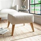 Marlow Footstool White