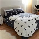 Mickey Mono Bedspread grey