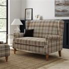 Oswald Small 2 Seater Sofa Brown