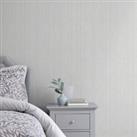 Dorma Plain Silver Wallpaper Silver