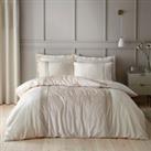 Beverley Champagne Duvet Cover and Pillowcase Set Beige