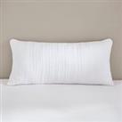 Dorma Purity Chilton Boudoir Cushion White
