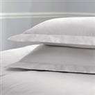 Dorma Tencel Oxford Pillowcase Grey