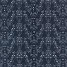 By the Metre Belvedere Oil Cloth Luxe Navy Navy Blue/White