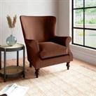 Charlbury Occasional Wing Chair Brown