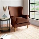 Charlbury Occasional Wing Chair Brown