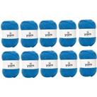 Pack of 10 DK Yarn 100g Balls Blue