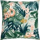 furn. Medinilla Outdoor Cushion Green/Pink