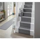 Orion Washable Stair Runner Orion Grey