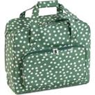 Hobby Gift Spotty Sewing Machine Bag Green/White